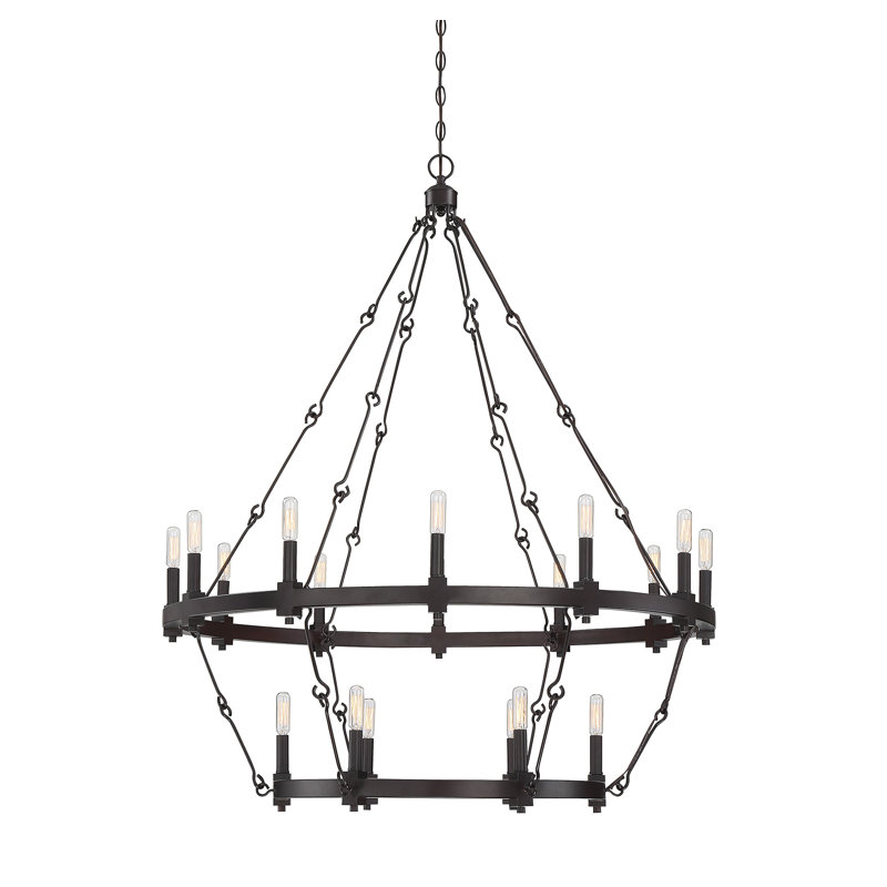 Montreal 18Light Candle Style Tiered Chandelier & Reviews Joss & Main